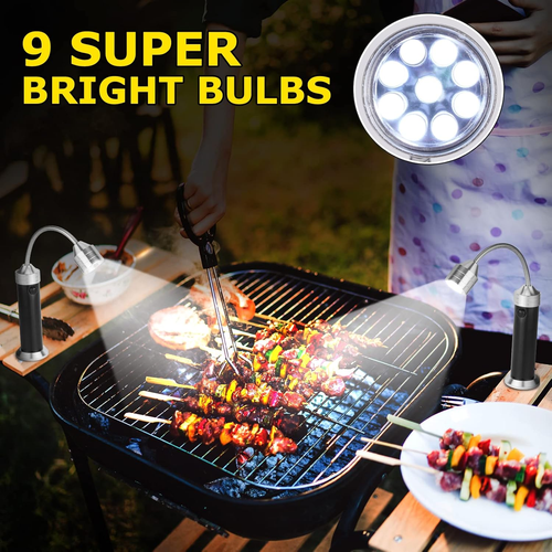 Luce Barbecue da Esterno con Base Magnetica per Maggiore Visibilità di Cottura - Foto 4 di 12