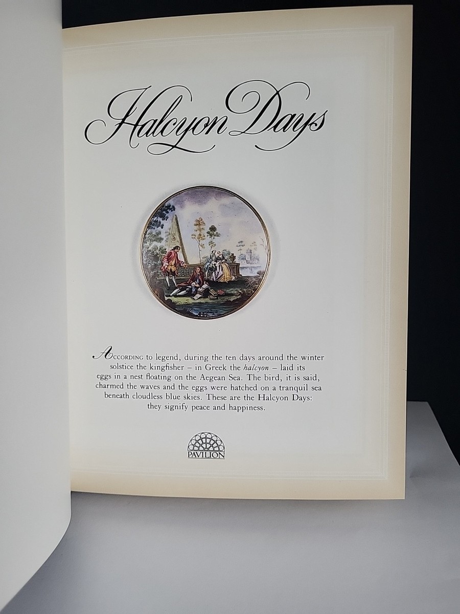 Halcyon Days: A Georgian Book of Days. New 1991 UK | eBay