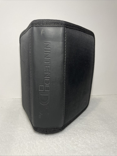 Console Nintendo DS nera custodia morbida 4x6,5" con protezioni schermo - Foto 1 di 6