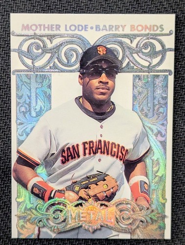 1996 FLEER METAL UNIVERSE BARRY BONDS MOTHER LODE INSERT SAN FRANCISCO GIANTS