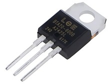 2X BTA20-600B Triac 600V 20A TO220AB Igt: 50mA Ufmax: 1.65V LUGUANG ELECTRONIC
