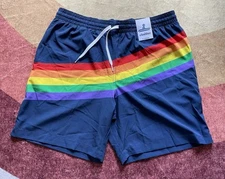 Chubbies Men’s XL “The Harveys” 7” Swim Trunks 🌈