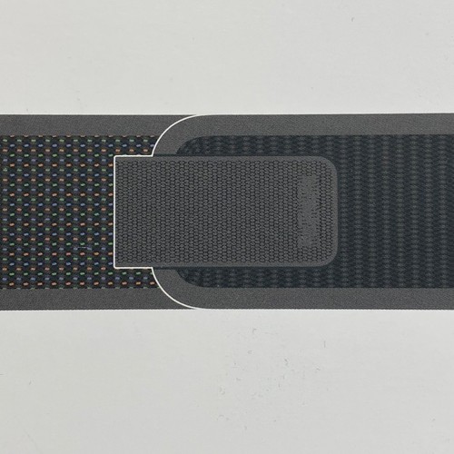 🟢 Apple Watch Stap 49mm Zielona pętla szlakowa Naturalne tytanowe wykończenie S/M Oryginał - Zdjęcie 18 z 20