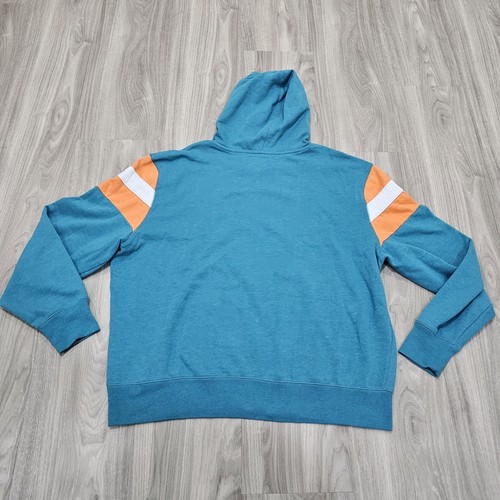 Miami Dolphins Hoodie Herren 3XL 47 Brand Teal Logo Pullover Football NFL - Bild 8 von 8