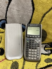 Texas Instruments TI-84 Plus Silver Edition Graphing Calculator Cover TESTED!