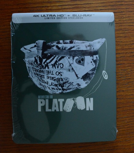 Platoon 4K UHD Limited Edition steelbook new sealed - Bild 1 von 2
