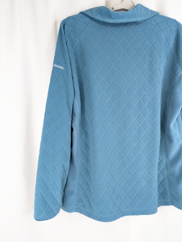 Jacke Columbia Glacial Fleece 3 Print 1/2 Zip Damen Gr. XL Diamond Vents - Bild 6 von 24