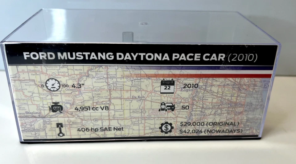IXO ALTAYA 1/43 DIECAST FORD MUSTANG DAYTONA PACE CAR 2010 AMERICANO - Imagen 4 de 4