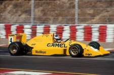 Jean Alesi EJR Reynard 89D Mugen was to crash out on the first lap- Old Photo