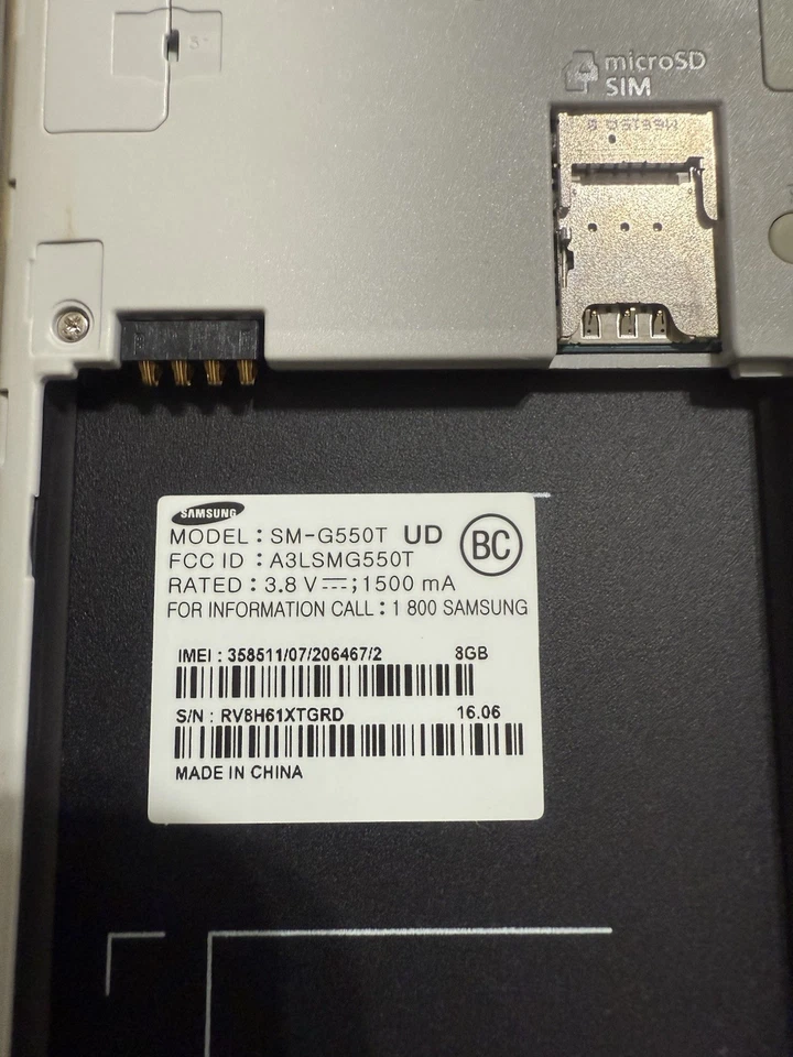 Смартфон Samsung Galaxy ON5 G550T GSM непроверенные детали ТОЛЬКО отличное состояние товара  - Изображение 4 из 4