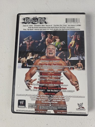 King of the Ring 2002 - WWF/WWE DVD - Mint And Complete - Imagen 3 de 4