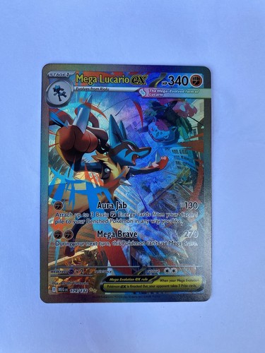 CUSTOMMADE - Pokemon TCG Megaentwicklungen Mega-Lucario EX MEG 179/132