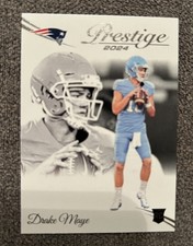 2024 Panini Prestige Football Base Drake Maye #304 RC New England Patriots