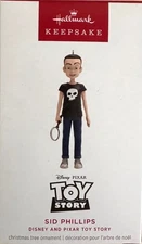 Hallmark Keepsake Disney Pixar Toy Story Sid Phillips Christmas Ornament ~ 2025
