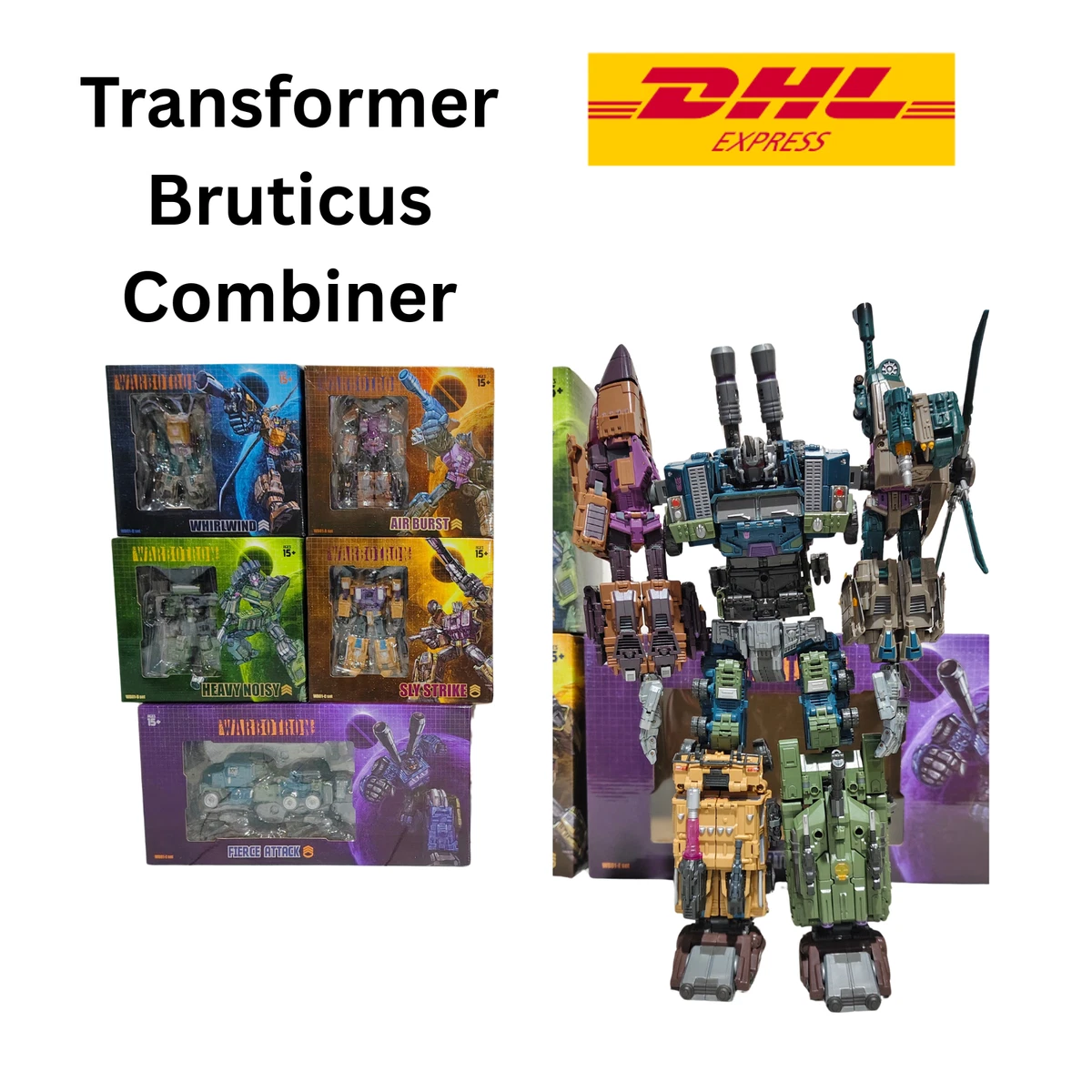 warbotron+おまけ Warbotron Transformers & Robots Action Figures for sale | eBay
