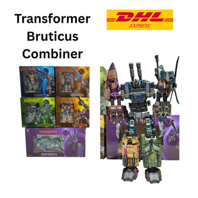 Warbotron WB-01 Bruticus Full Set Transformers Combiner - Free DHL Express