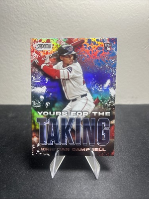 #ad 2025 Topps Stadium Club Kristian Campbell Yours For The Taking RC Red Sox #YK 4 $2.99