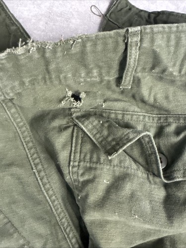 Chaqueta de campo vintage del ejército de Estados Unidos para hombre militar con pantalones y alfileres puré - Imagen 14 de 24