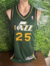 2011-12 Utah Jazz Basketball #25 Al Jefferson Game Jersey Green Size 2XL+2