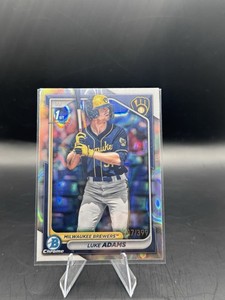 2024 Bowman - Chrome Prospects Lava Refractor #BCP-50 Luke Adams /399 (RC)