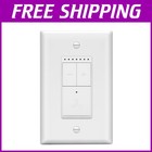 Elegant Smart Fan Control Switch with 4-Speed Settings & Alexa Compatibility
