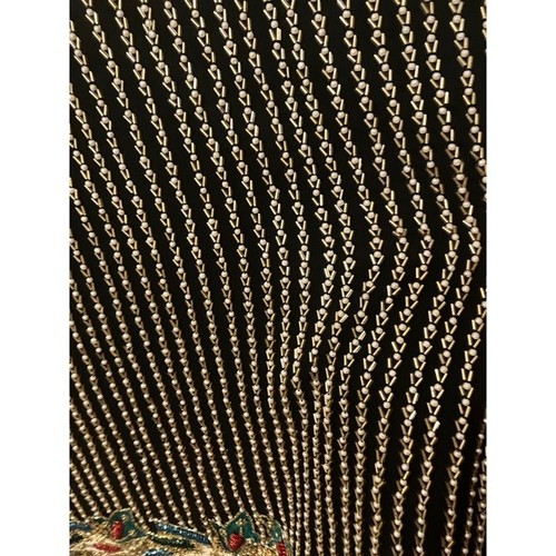 Vintage Nite Line Limited Silk Beaded Sequin Jacket XL Festive Formal - Picture 4 of 8