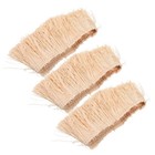  3pcs Artificial Thatch Roof Grass Realistic Faux Straw Roofing Miniature Grass