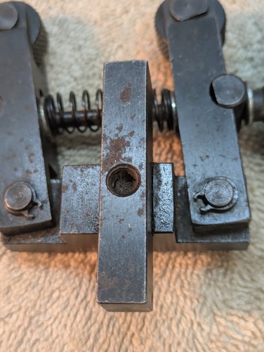 2 Wheel Knurling Tool Knurler with Tool Post Mount Stem - Picture 9 of 10