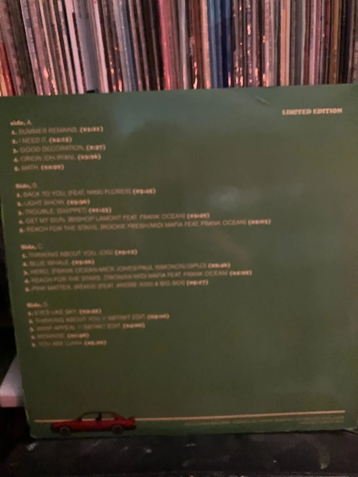 Frank Ocean Unreleased Vol. 3 USED - WHITE VINYL 2 LP SET Foto 2 de 3