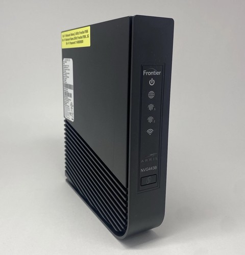 Frontier Arris NVG443B DSL Modem Router WiFi Dual-Band 2.4/5GHz w/Adapter Tested - Picture 4 of 6