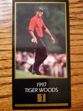 1997 TIGER WOODS RC Grand Slam Ventures Champions of Golf The Masters Collection