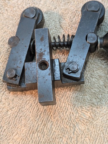 2 Wheel Knurling Tool Knurler with Tool Post Mount Stem - Picture 10 of 10