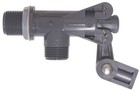 Kerick Valve PT100SS PVC Float Valve, Tank Mount, 60 gpm at 60 psi, 1 NPT Male