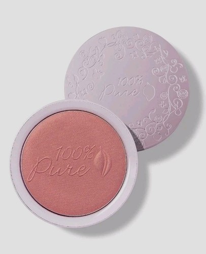 100% Pure Cosmetics Fruit Pigmented Blush Powder 9g Vegan Healthy Bonnie Mine - Picture 2 of 6
