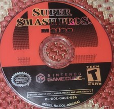 Super Smash Bros. Melee Untested As-Is Nintendo GameCube Disc Only
