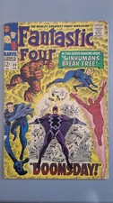 Fantastic Four #59 (Marvel Comics 1967) Dr. Doom, Inhumans, Black Bolt Apps!!