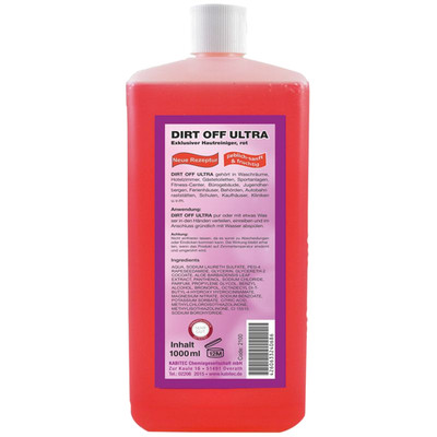 DIRT OFF ULTRA 1000 ml exklusiv Profi Hautreiniger hochkonzentriert Hand Seife 