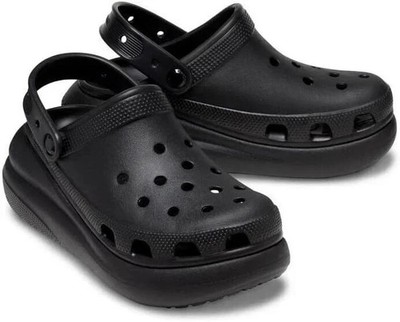Crocs Crush Platform Clogs Lightweight Water-Friendly Elevated Casual