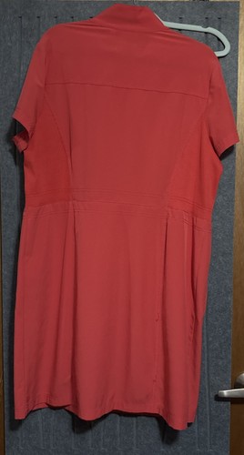 Zenergy by Chico's Women's Dress With 4 Pockets-Red Size 3 - Picture 6 of 13