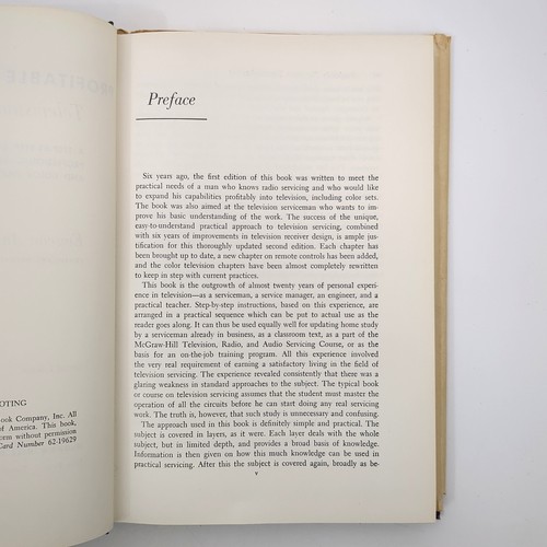 Profitable Television Troubleshooting Repair Hardcover Book Eugene Anthony 1963 - Picture 10 of 24
