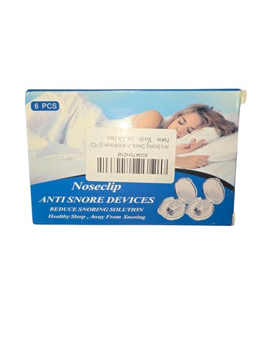 6PCS Anti Snore Nose Clip Stop Snoring Stopper Device Sleep Aids NOSE CLIPS