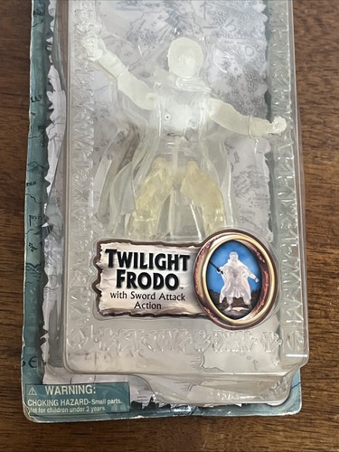 Figura de acción El Señor de los Anillos LOTR Toy Biz Twilight Frodo - Imagen 2 de 5