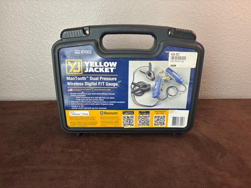 Yellow Jacket 67002 ManTooth Wireless Digital Dual P/T Gauges Set - Picture 4 of 5