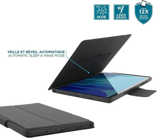Mobilis Case C2 For Galaxy Tab A9+ Black - 第 6/8 張圖片