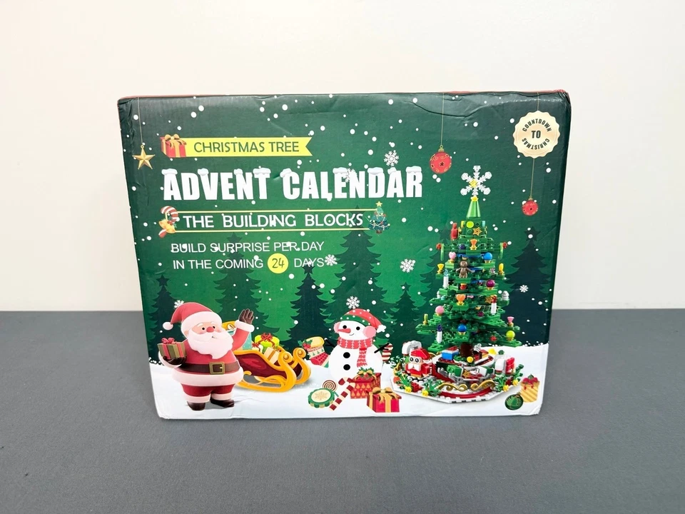 Christmas Tree Advent Calendar Building Set,Countdown Calendar Building Set - Image 2 of 4
