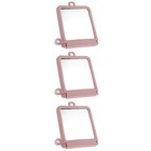  3 Pack Bad Spiegel Tragbarer Schminkspiegel Tisch-Kosmetikspiegel