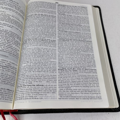 Deluxe Study Bible KJV Academy Enterprises, Ellen White SDA Adventist - Rare - Picture 14 of 16