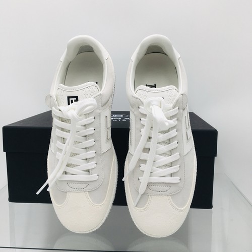 Balmain - Swan - DM1VI360LWSC - Scamosciato/Pelle - Sneakers Uomo Taglia EU 41 US 8 M - Foto 14 di 20