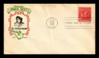 DR JIM STAMPS US COVER JAMES A M WHISTLER FAMOUS AMERICANS FDC TORKEL GUNDEL