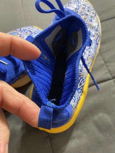 Under Armour Steph Curry 4 ‘More Fun’ Royal Blue And Yield Yellow Size 7Y - Bild 11 von 18